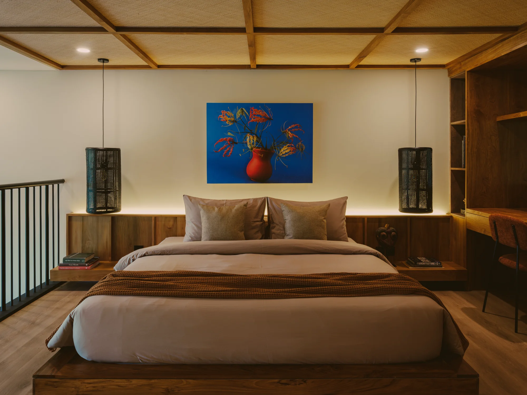 Warm and welcoming apartment suite arrival at Anandaya Sanur
